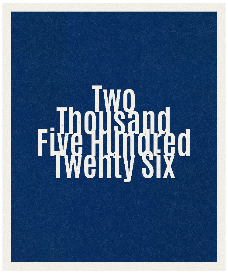 Count #2526
