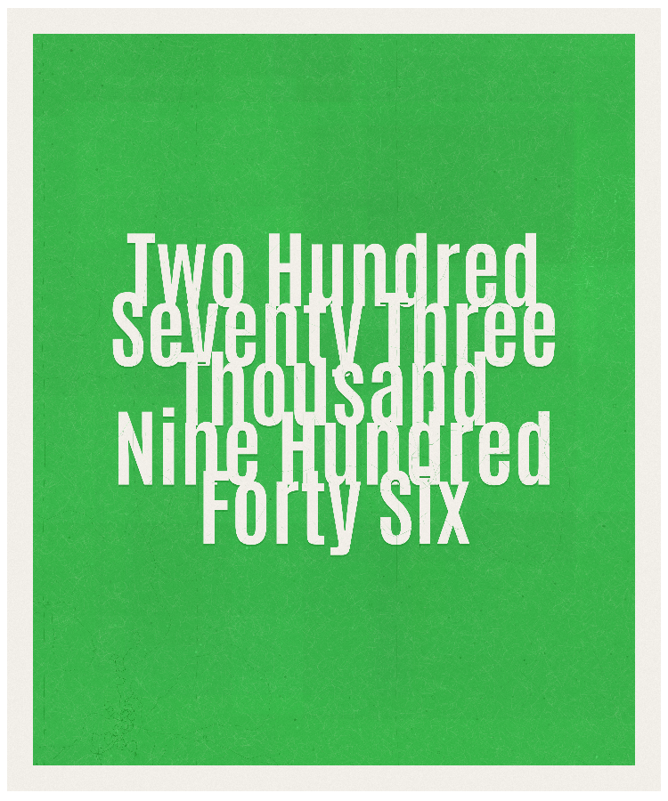 Count #273946