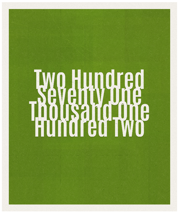 Count #271102