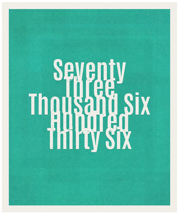 Count #73636