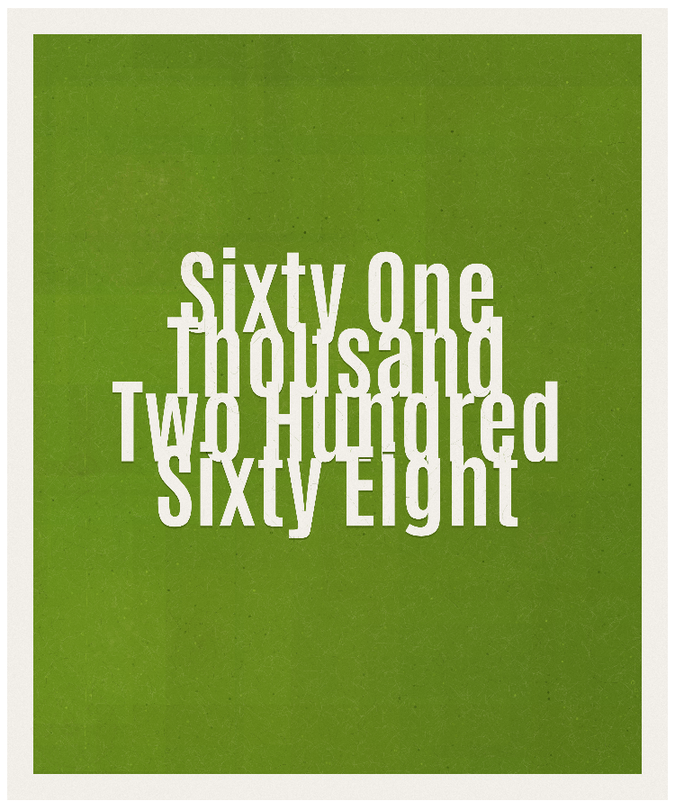 Count #61268