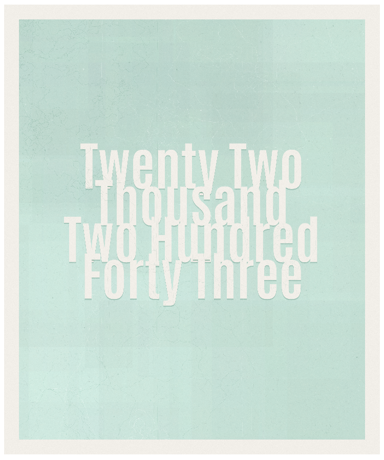 Count #22243