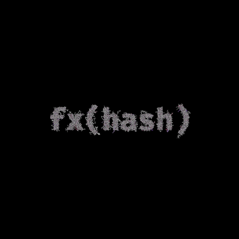 FXHASH Logo with Features #600