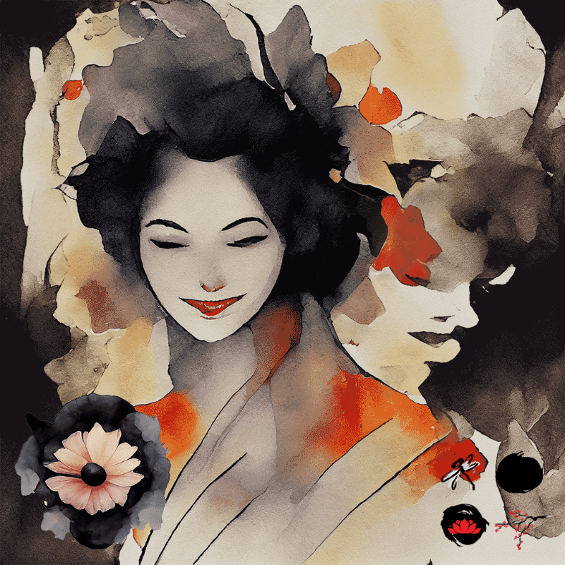 calm geisha #2