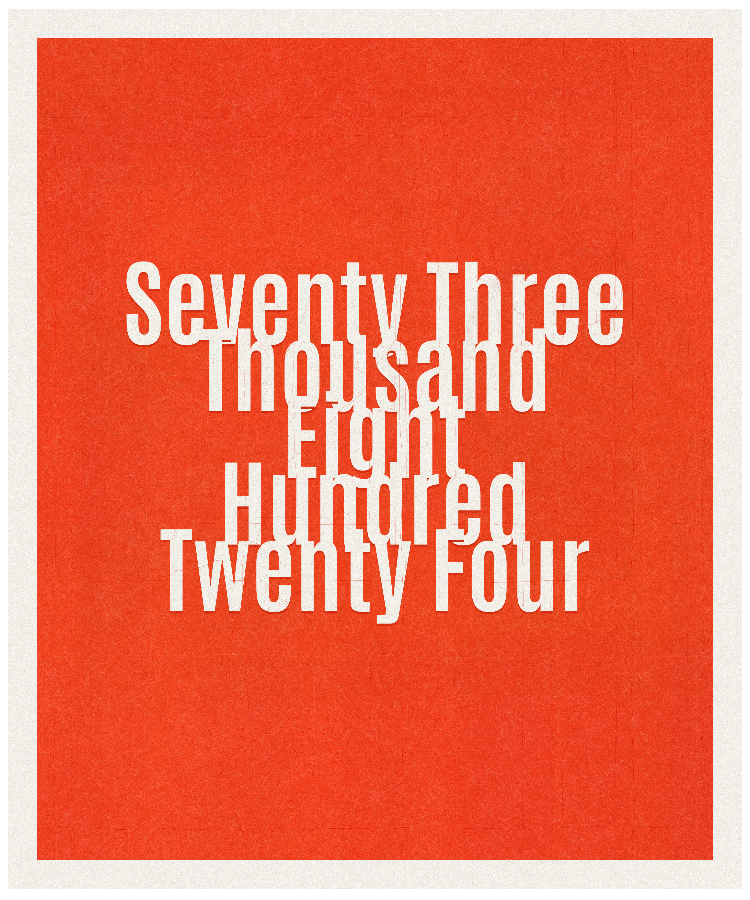 Count #73824