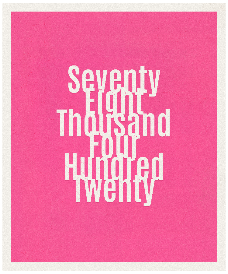 Count #78420
