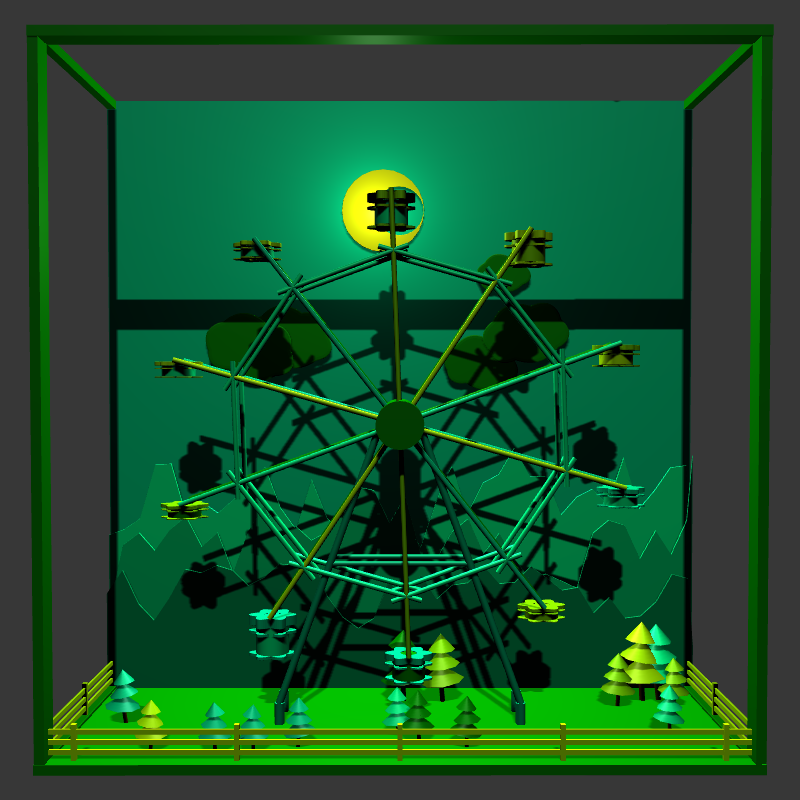 “Uncle Run” Fun Park: Ferris Wheel #4