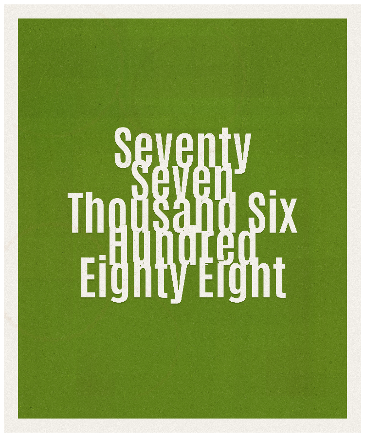 Count #77688