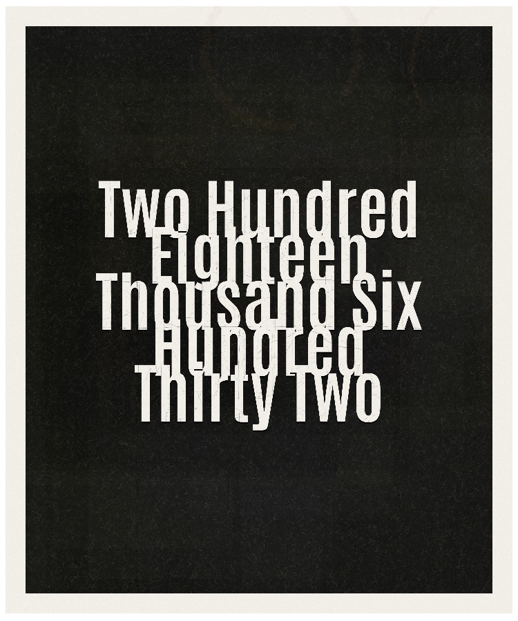 Count #218632
