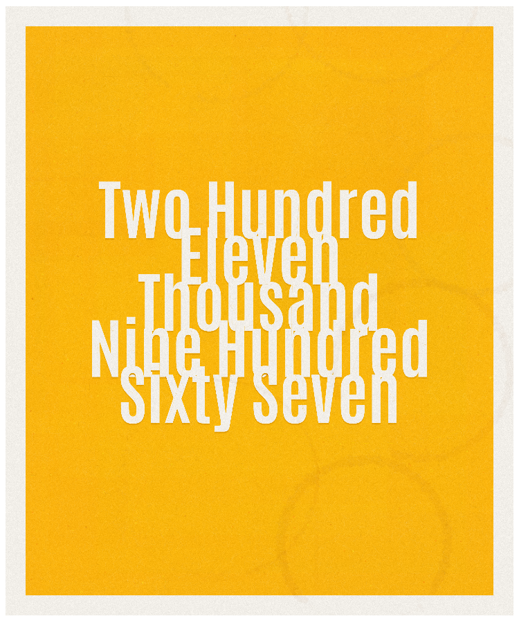 Count #211967