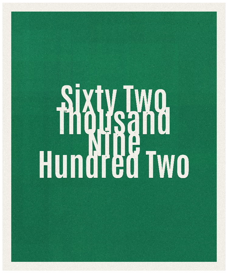Count #62902