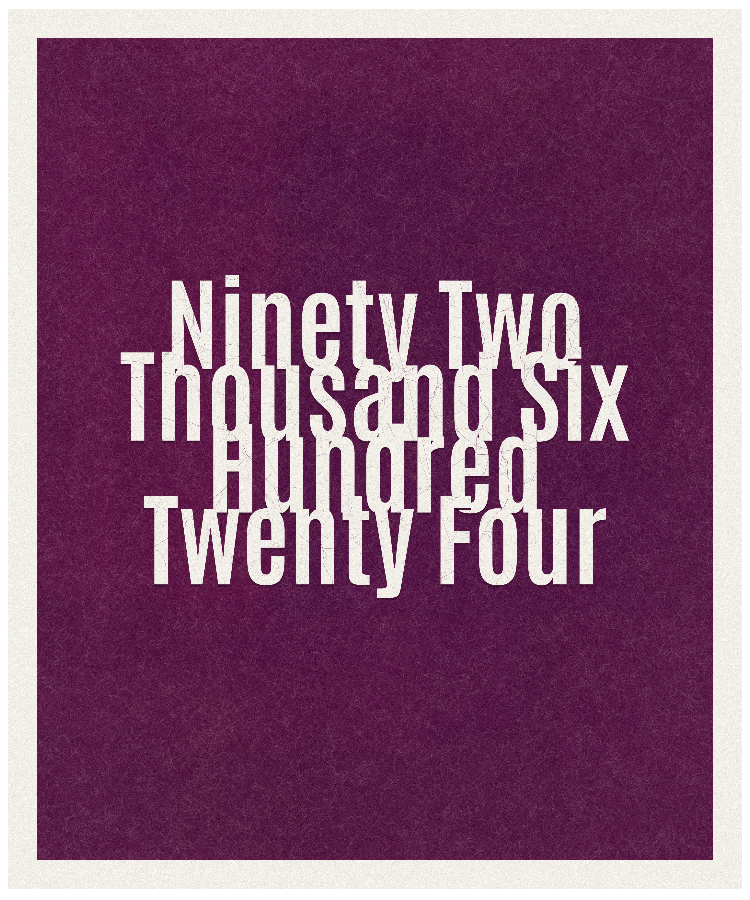 Count #92624