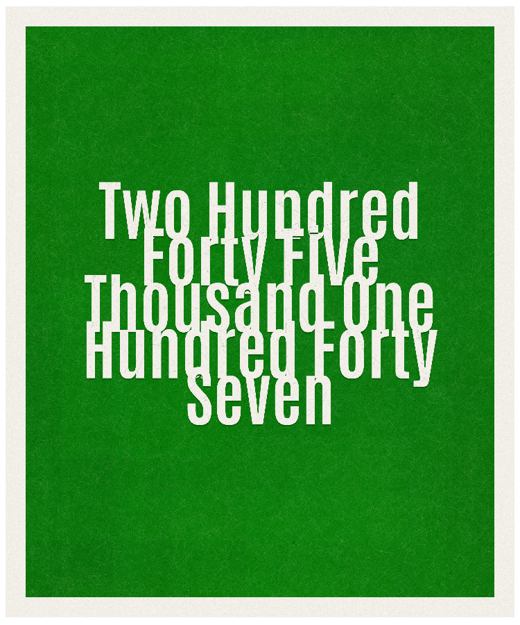 Count #245147