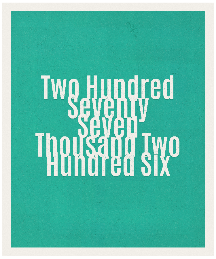 Count #277206