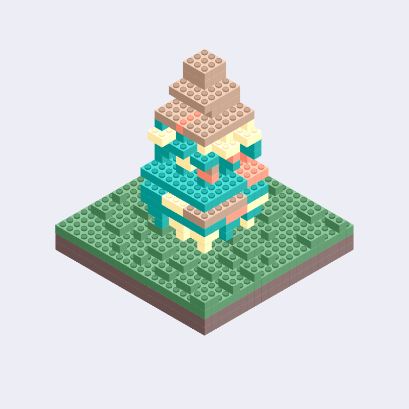 Plastic Town I #124