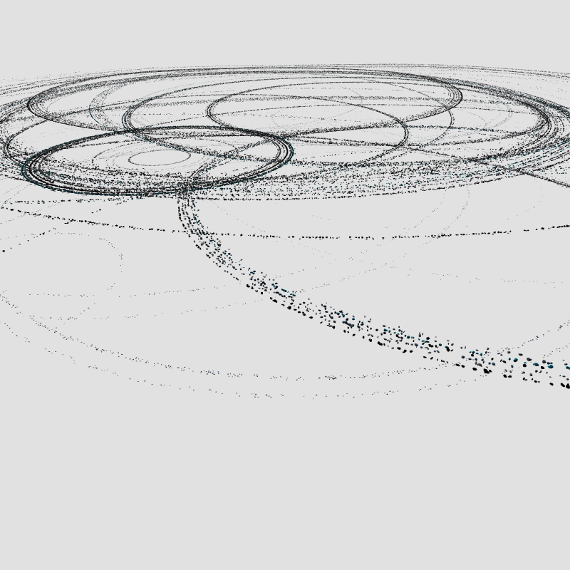 circle drops - 'the passenger' sketches #45