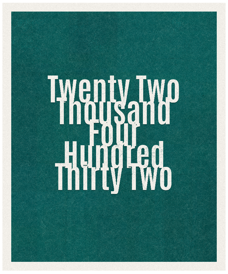 Count #22432