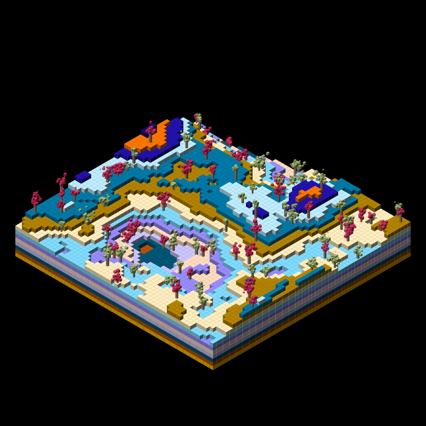 Pixel Topography #8