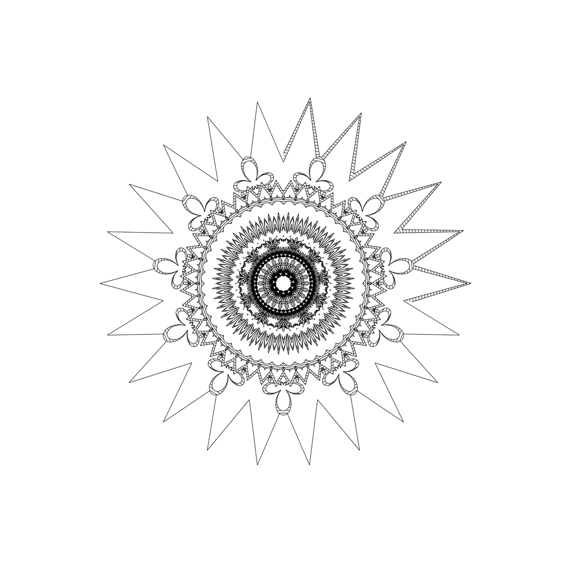 LL21 Mandala #236