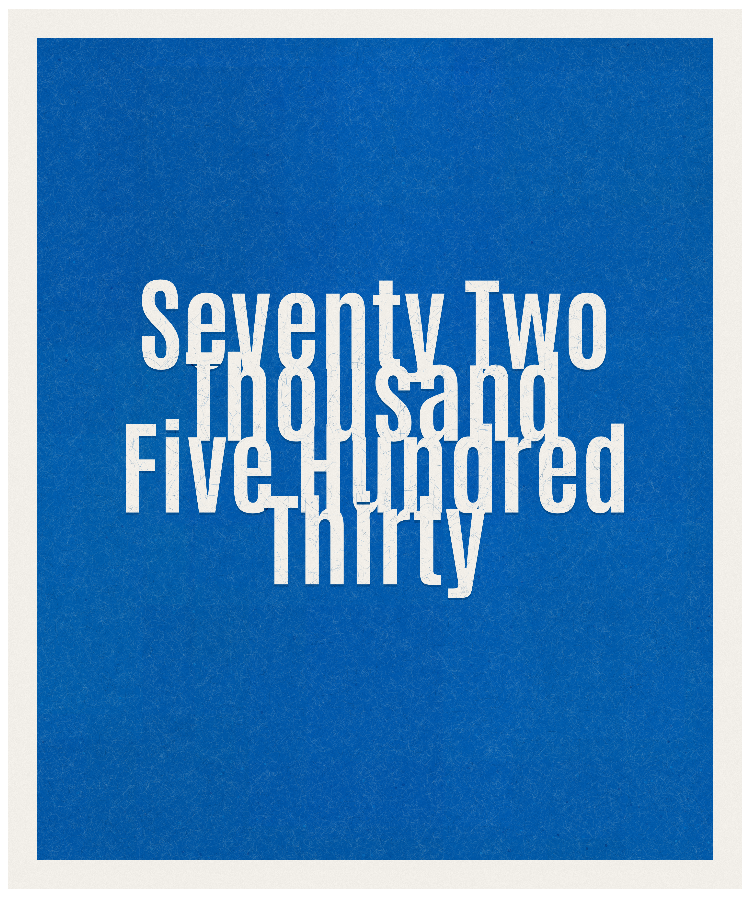 Count #72530