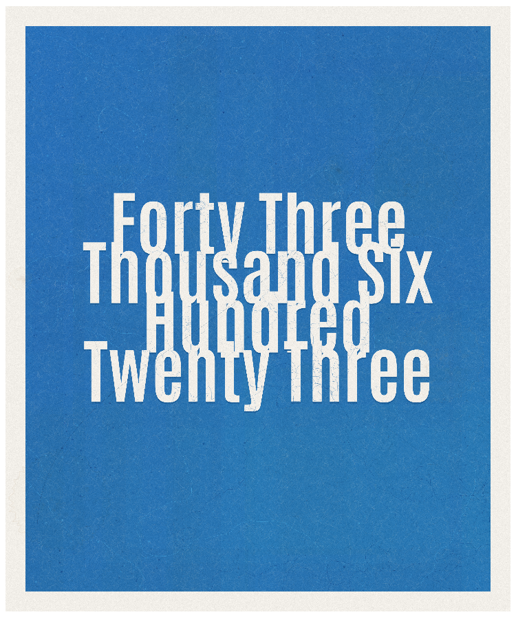 Count #43623