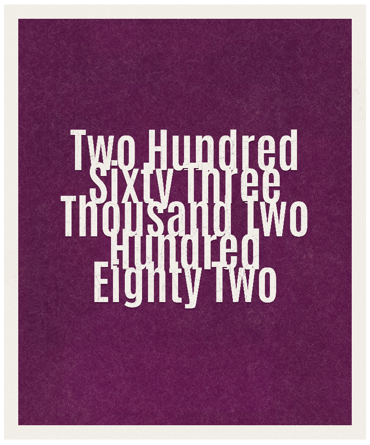 Count #263282
