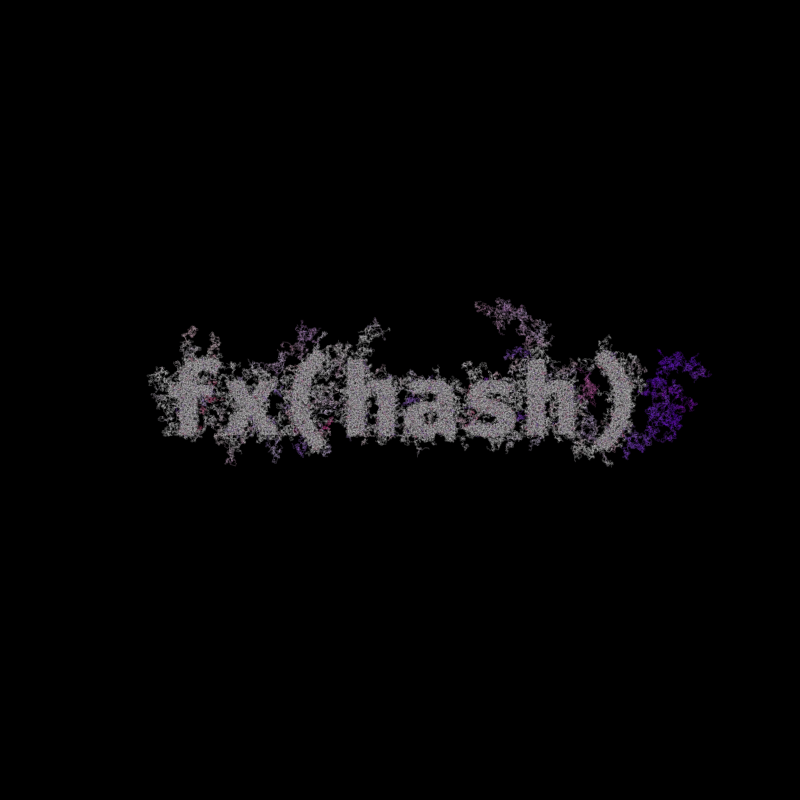 FXHASH Generative Logo #242