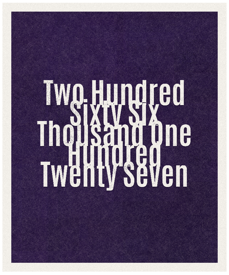 Count #266127