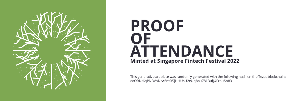 SFF2022 Proof of Attendance Token #309