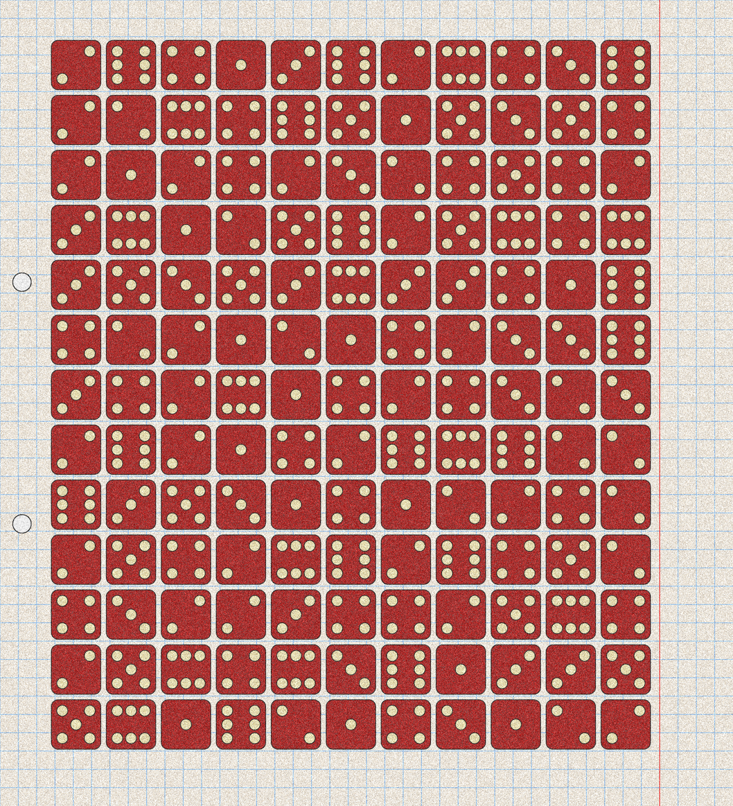sketchbook page 6: dice roll #40