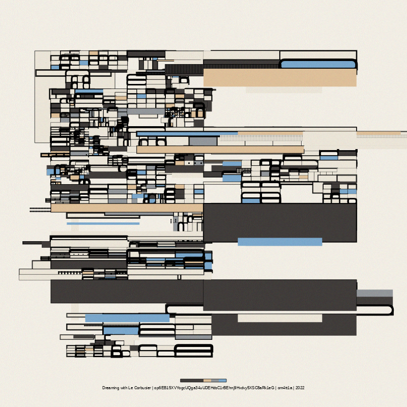 Dreaming with Le Corbusier #97