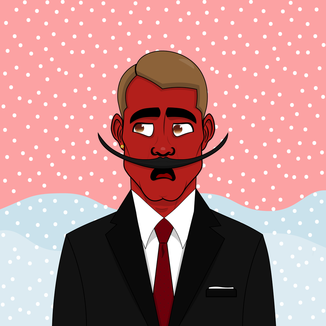 Mustachioed #126