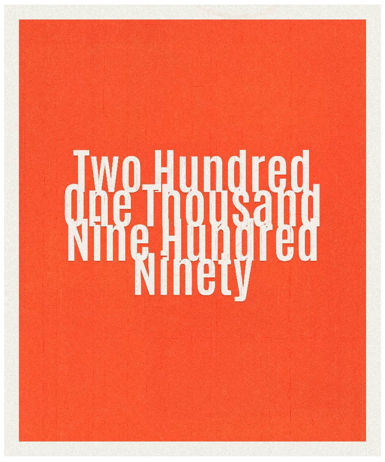 Count #201990