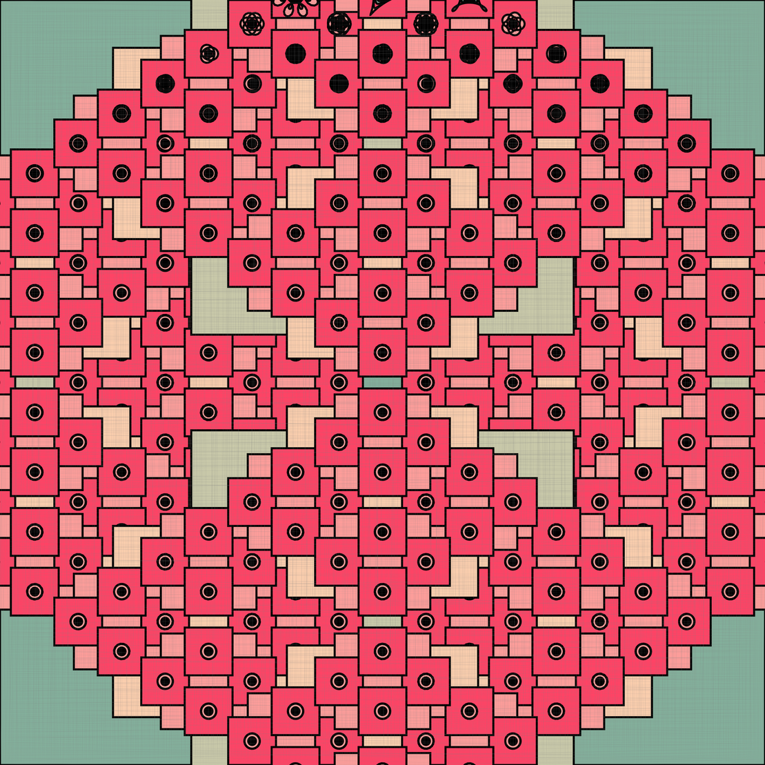 10 patterns 10 palettes #30