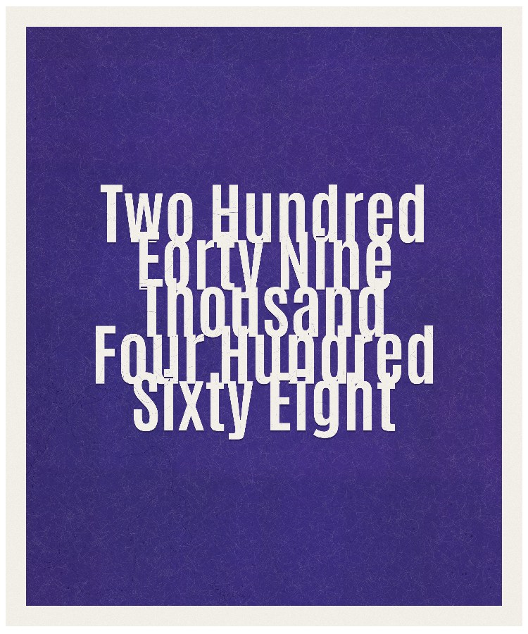 Count #249468