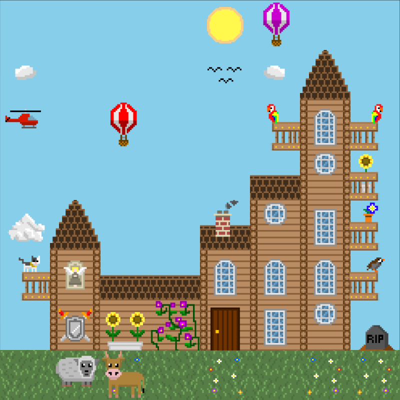 2D Mansion #10