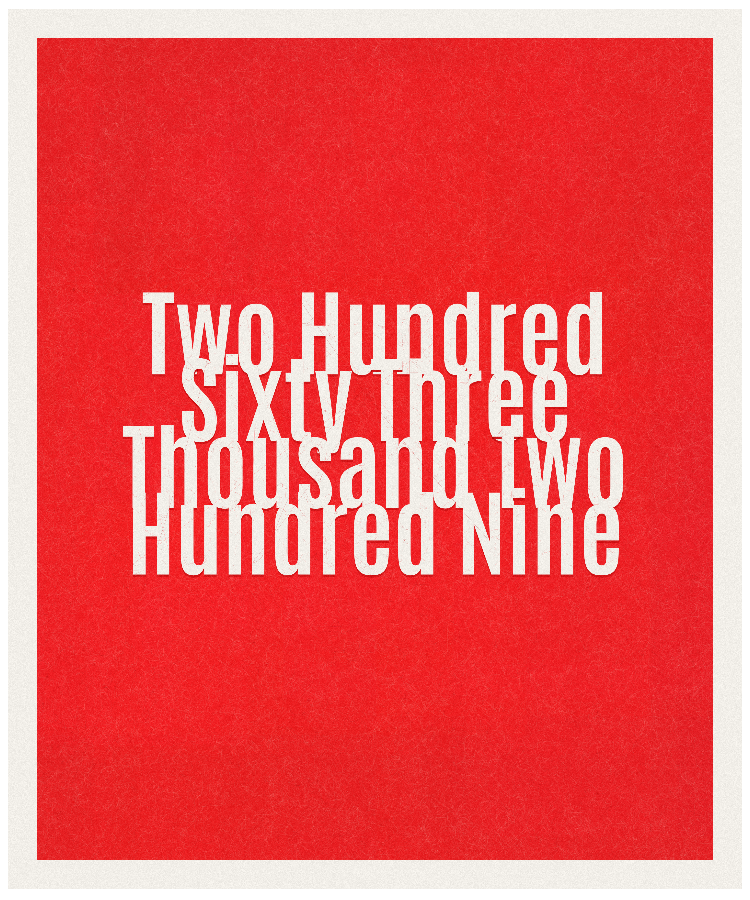 Count #263209