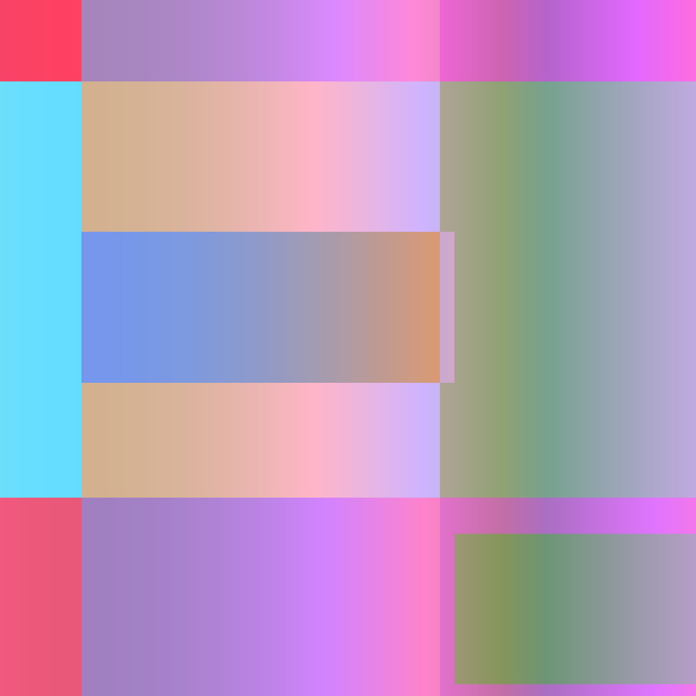 Pixelated Cotton Candy #12