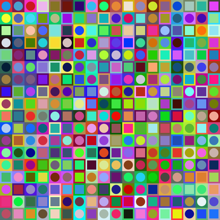 Square Dot Composition #284