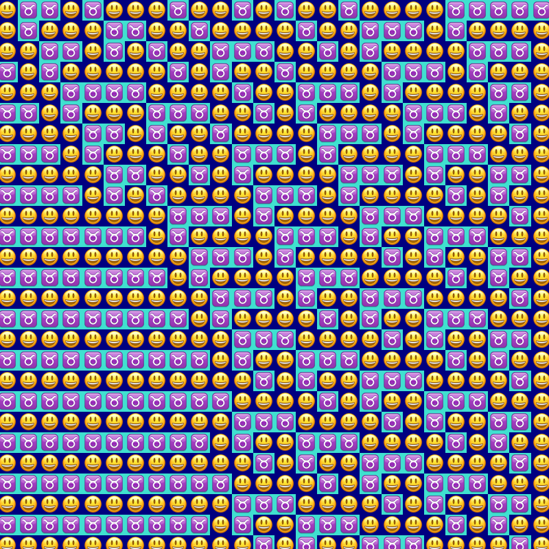 Elementary Cellular Emoji Automata #328