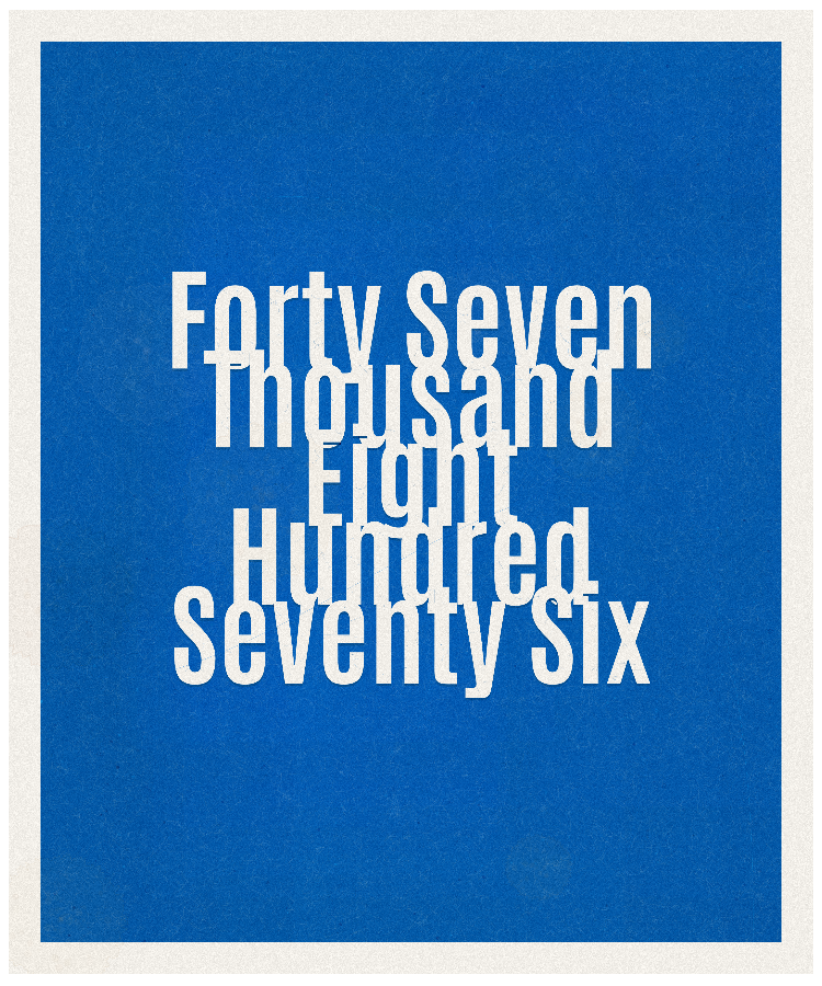 Count #47876
