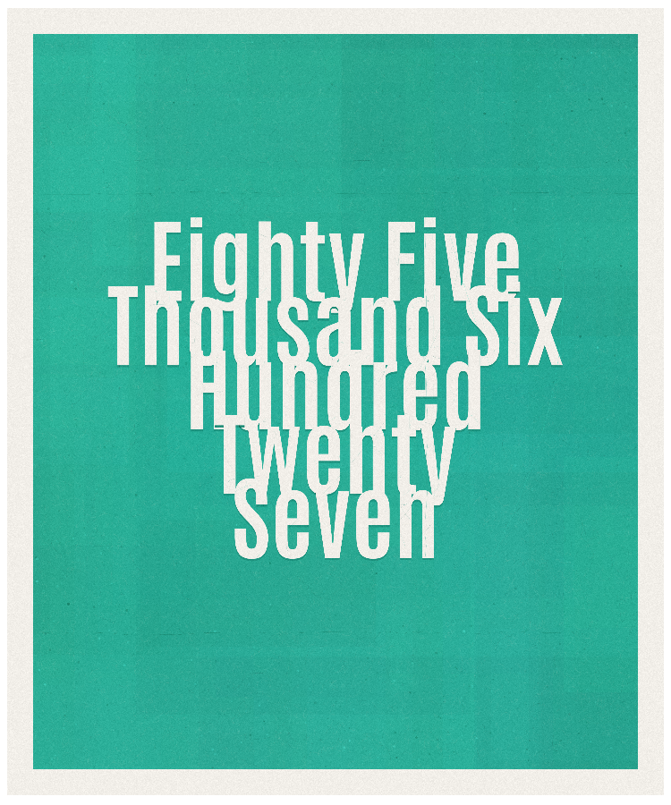 Count #85627