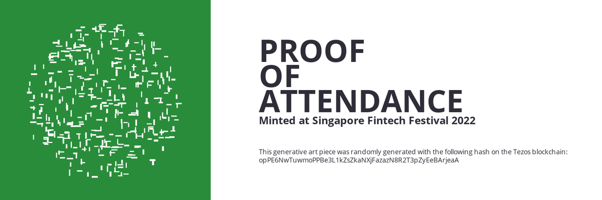 SFF2022 Proof of Attendance Token #989