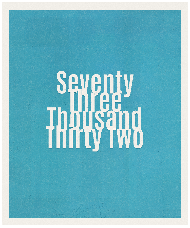 Count #73032