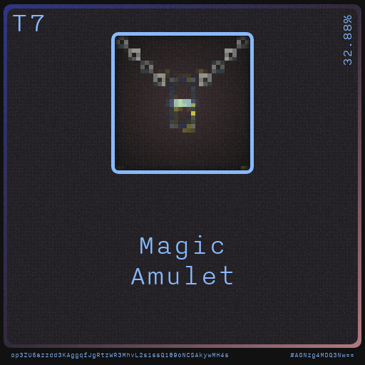 Gear for your quests - Amulet #25