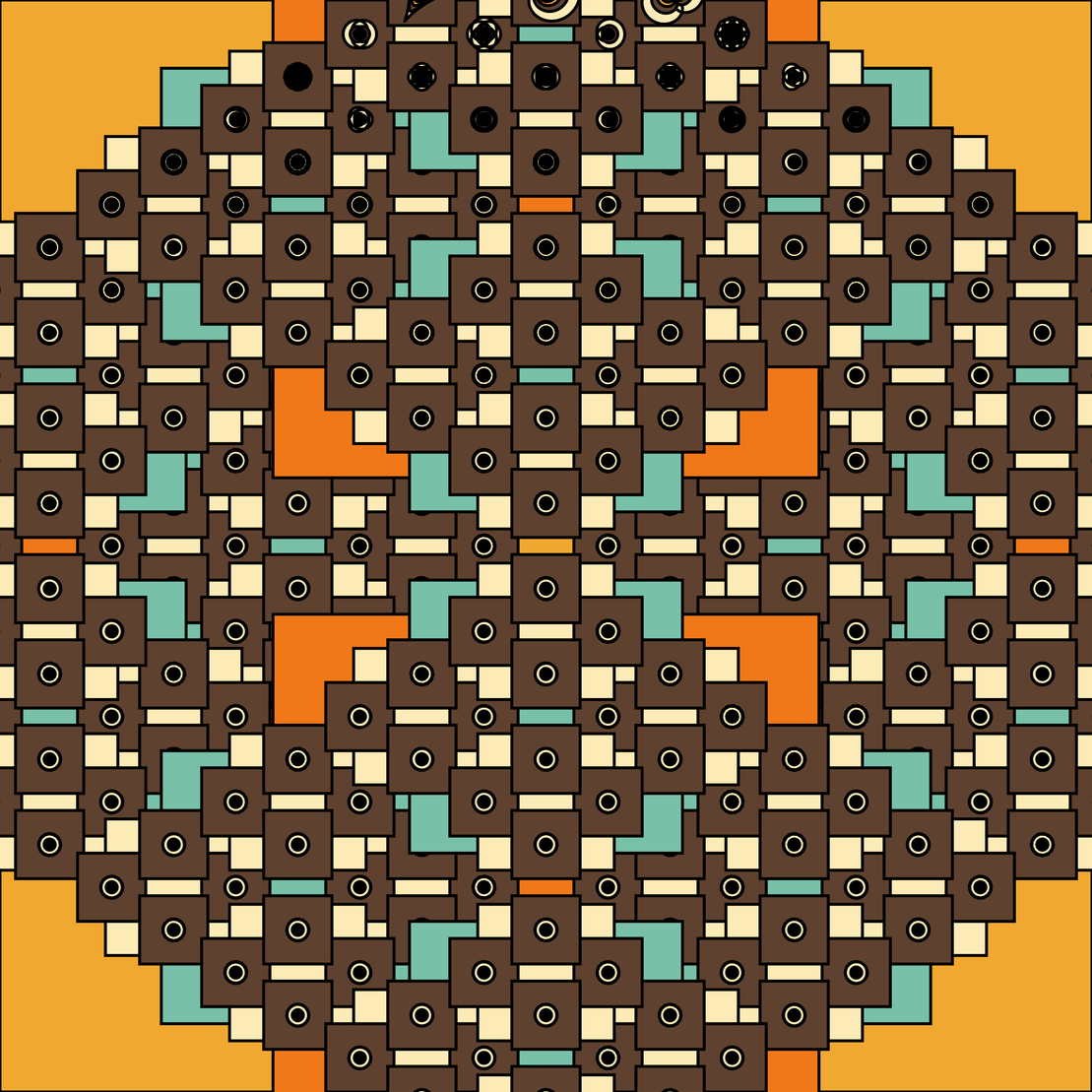 10 patterns 10 palettes #24