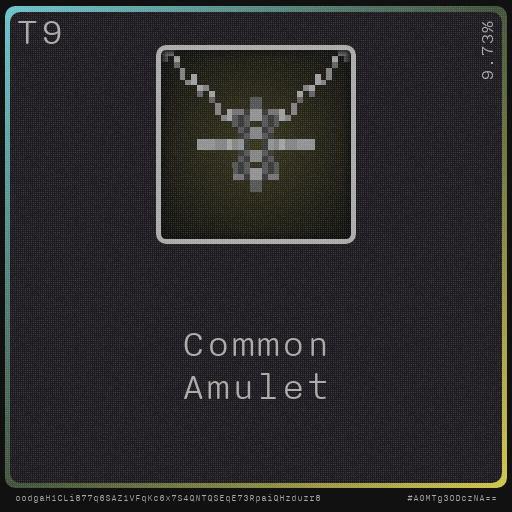 Gear for your quests - Amulet #19