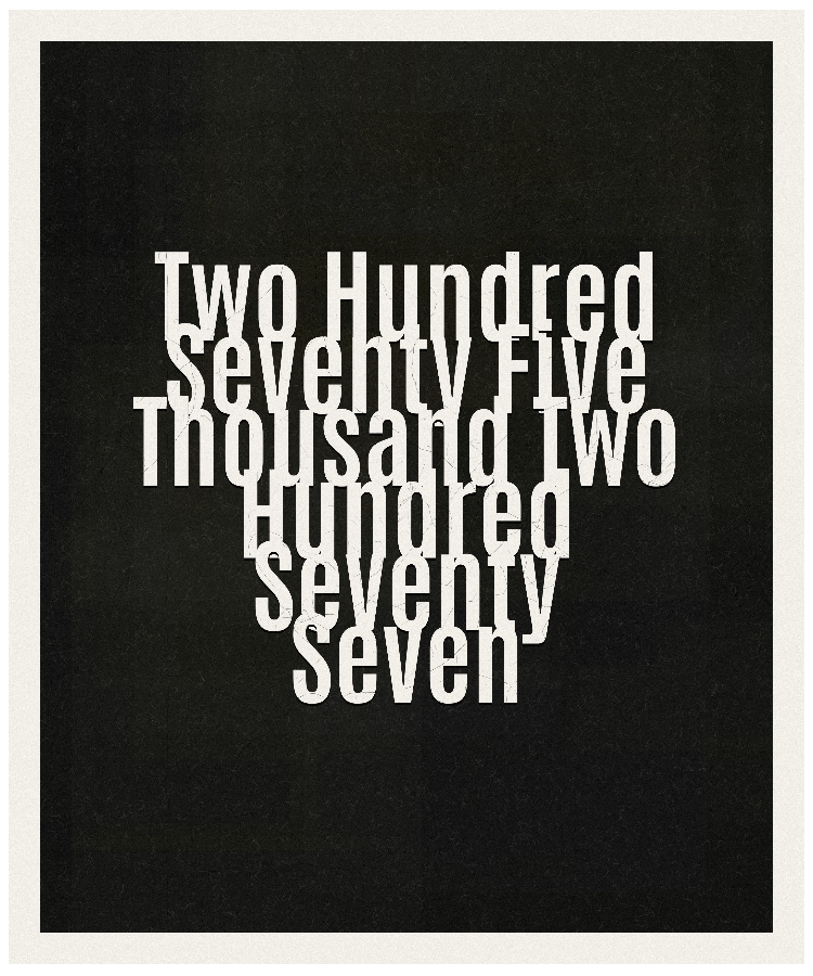 Count #275277