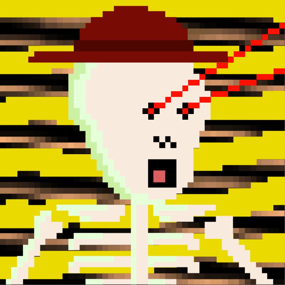 PIXEL SKULLETTI 1 #113