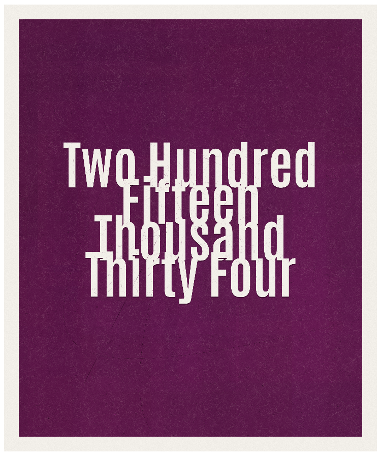 Count #215034